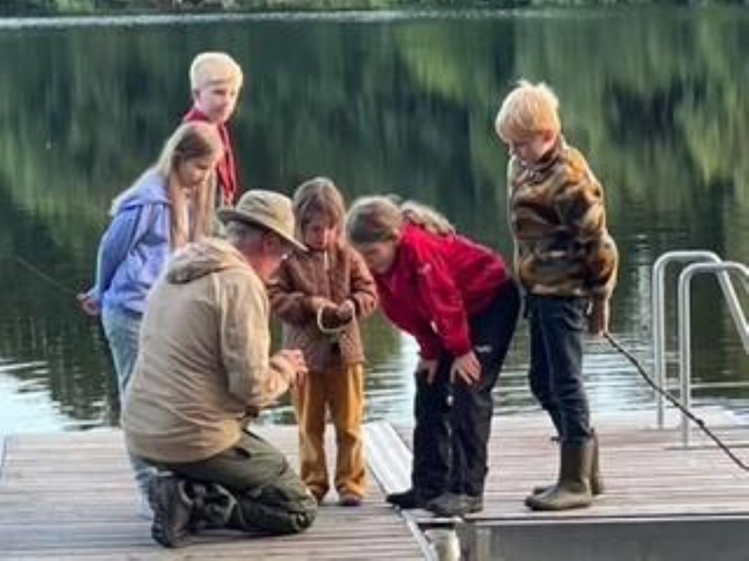 Skumringstur til Store Gribsø - for større børn og deres forældre