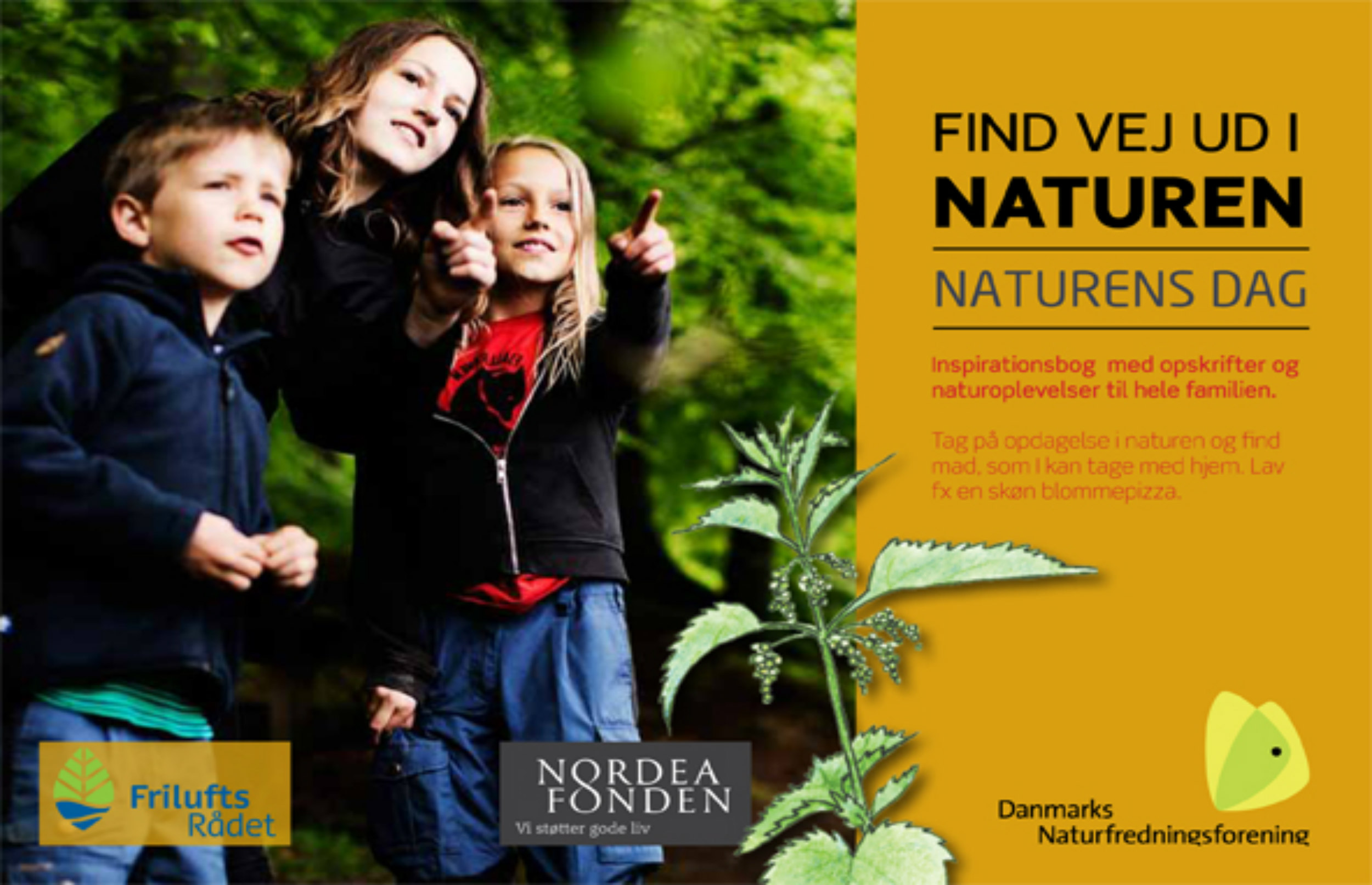 Undervisningsmateriale for skoler om Find ved ud i naturen til Naturens dag