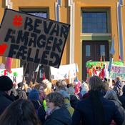 Københavnere protesterer mod angreb på fredninger