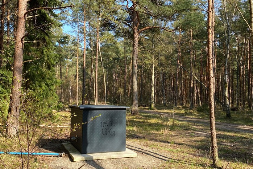 Her har de rent vand under skoven, der kan komme direkte i vandhanerne
