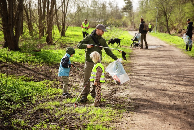 Resultatet er klar: Affaldsindsamlere fandt 80 ton skrald på en uge