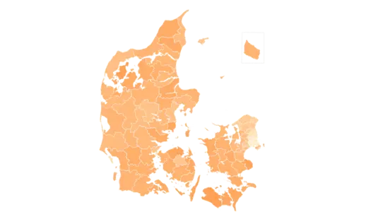 Bor du i Danmarks mest sprøjtede kommune?